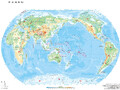 世界地形图（示例）